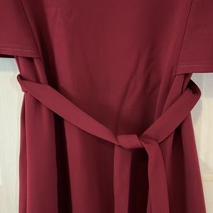 Burgundy dress size XS